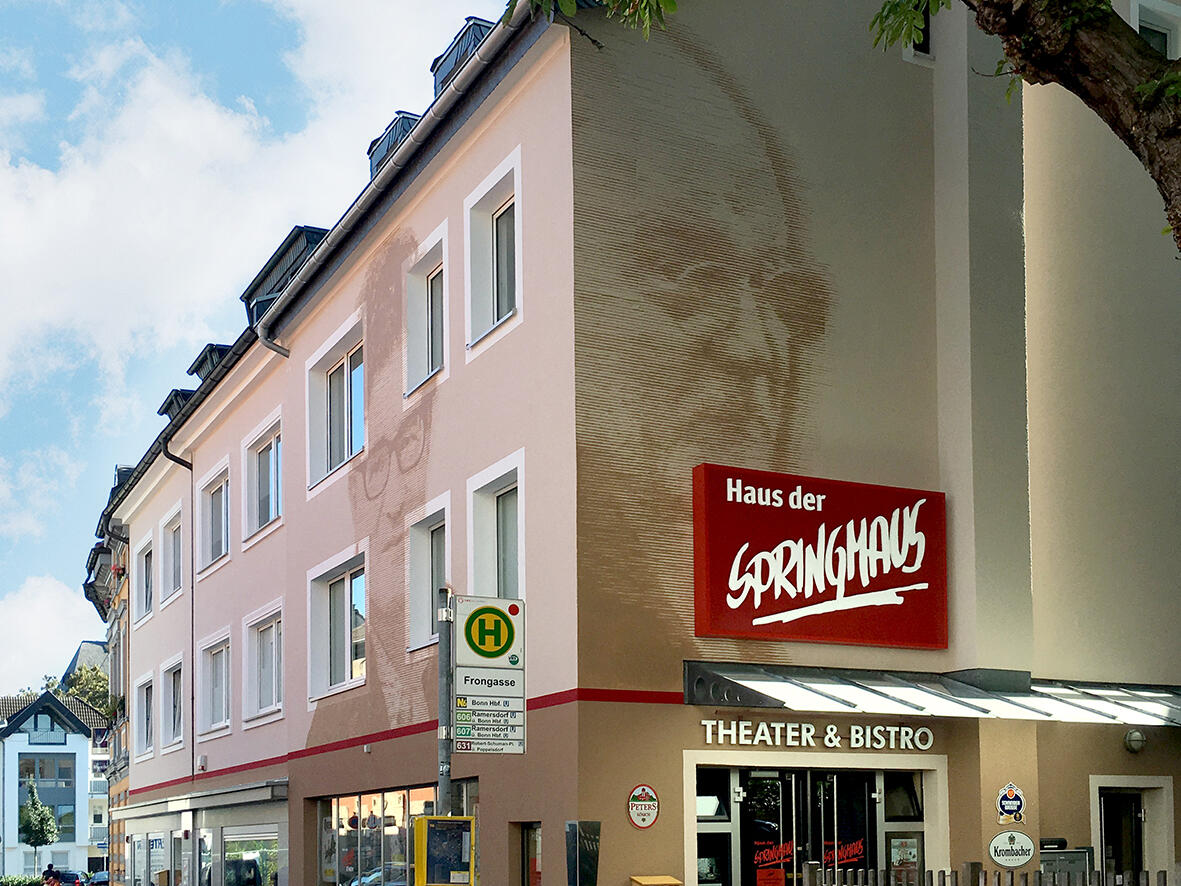 Der Eingang vom Haus der Springmaus