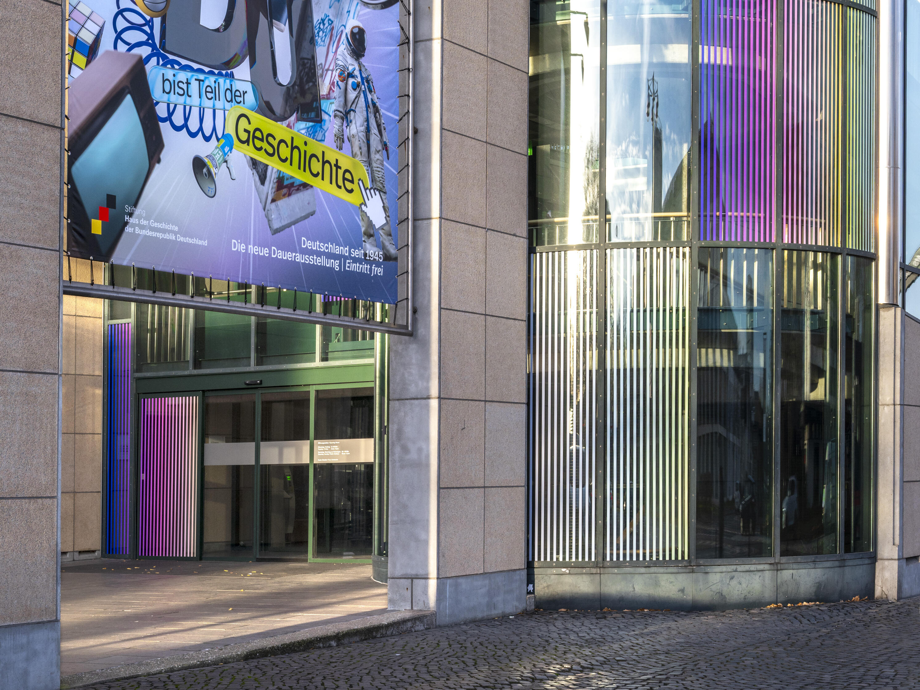 Das Haus der Geschichte im neuen Design.