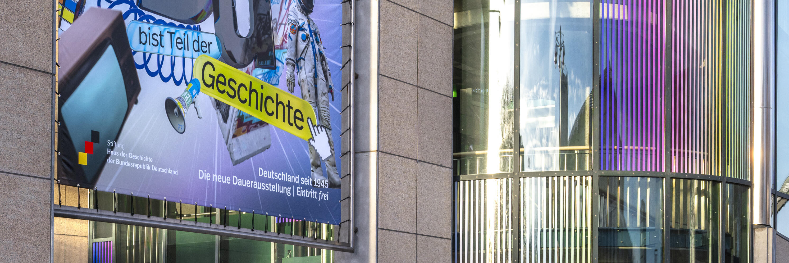 Das Haus der Geschichte im neuen Design.