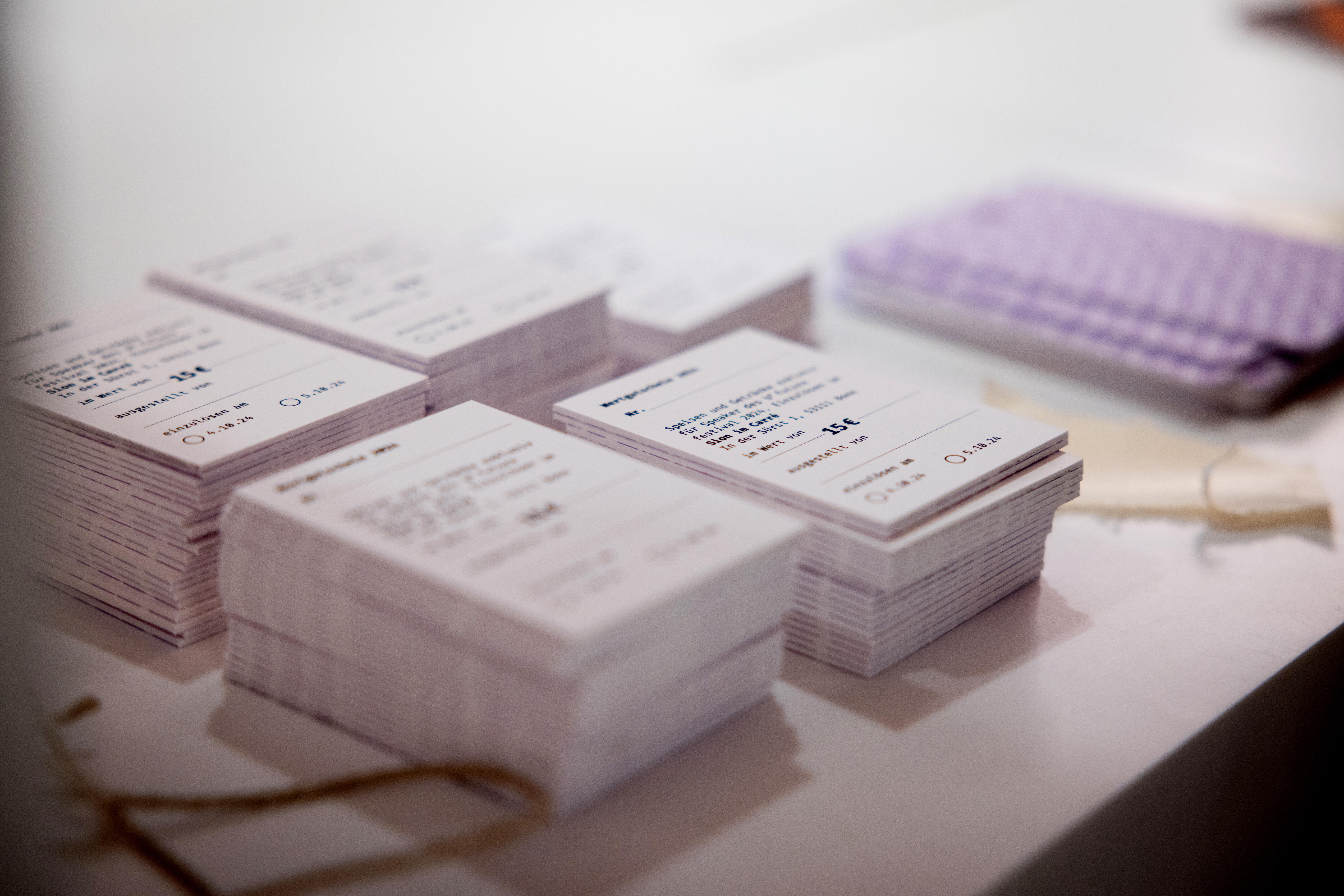Der Ticketschalter beim b° future festival 2024